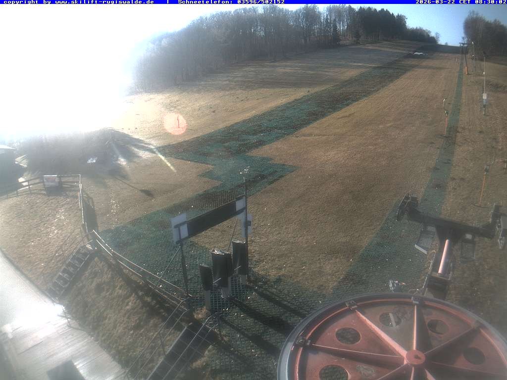 Archiv Foto Webcam Piste in Rugiswalde
