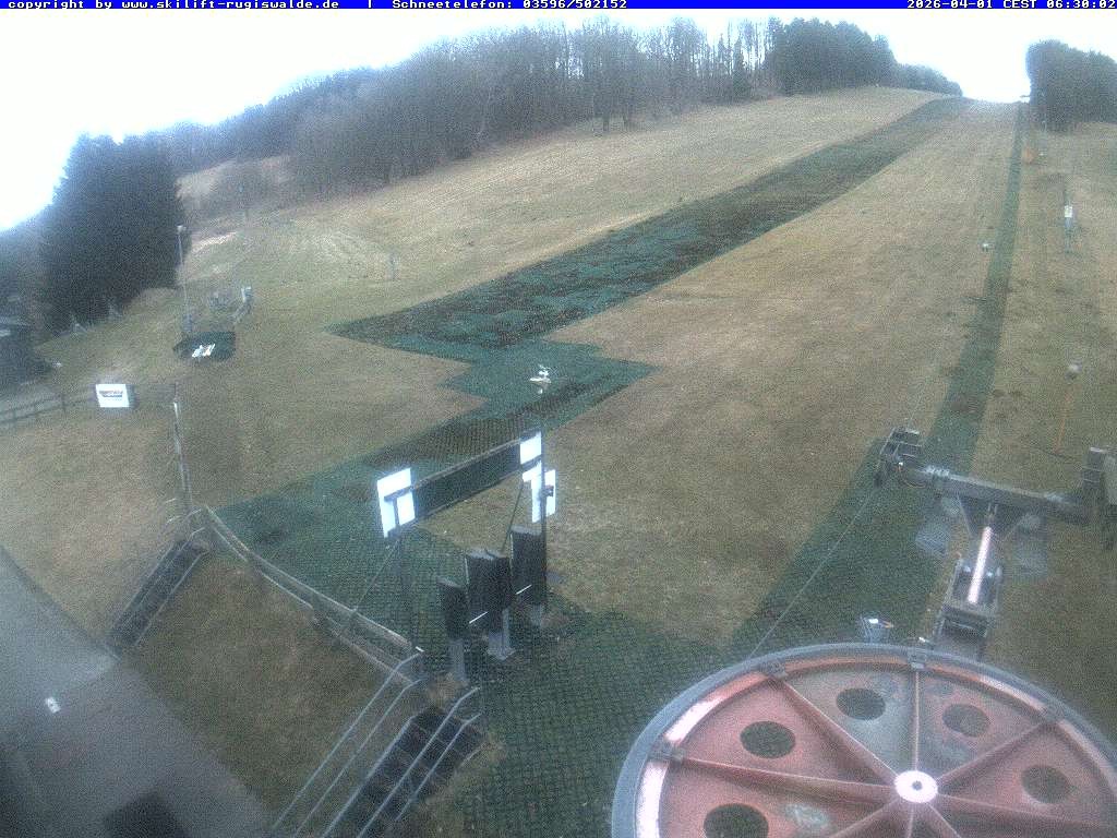 Archiv Foto Webcam Piste in Rugiswalde