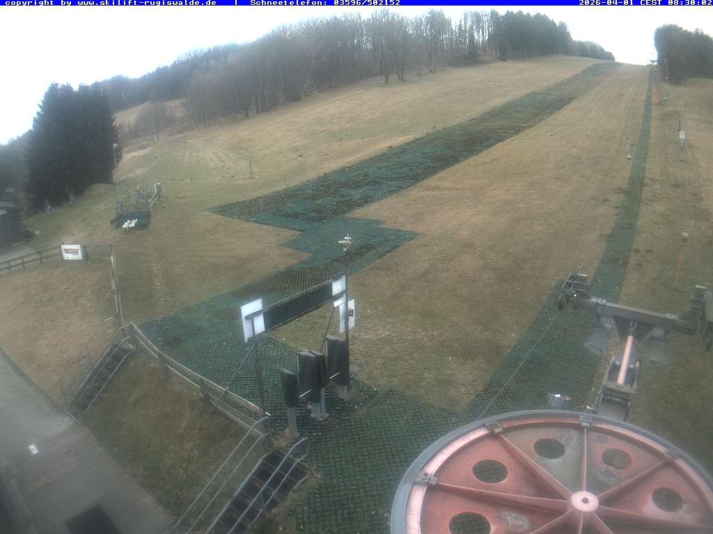 Archiv Foto Webcam Piste in Rugiswalde