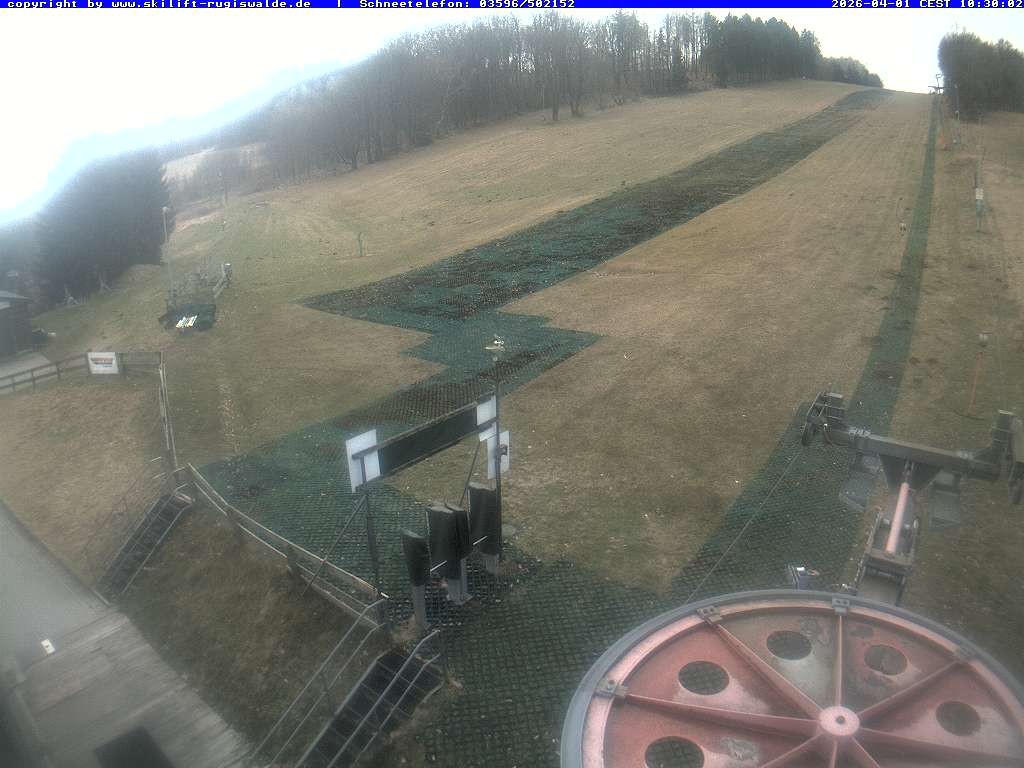 Archiv Foto Webcam Piste in Rugiswalde