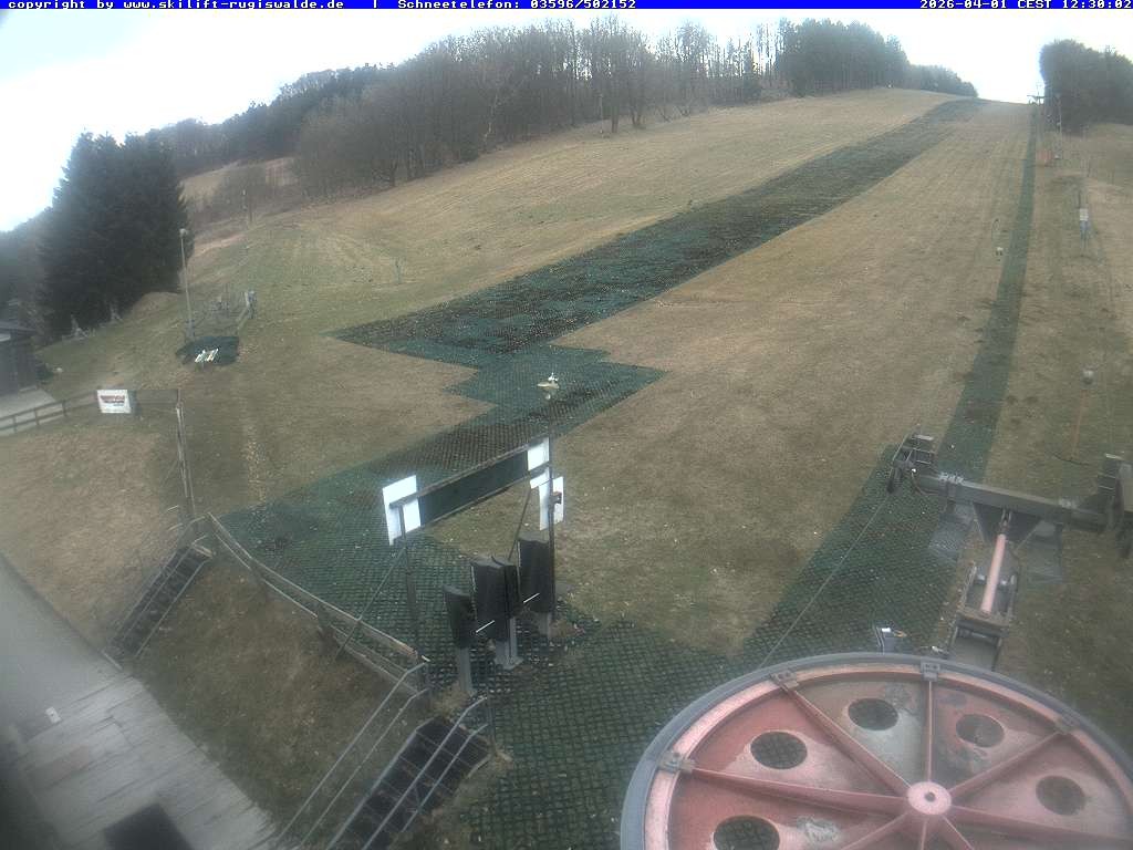 Archiv Foto Webcam Piste in Rugiswalde