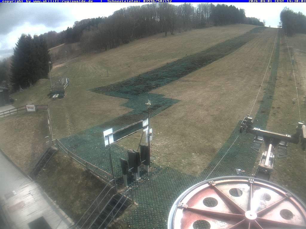 Archiv Foto Webcam Piste in Rugiswalde