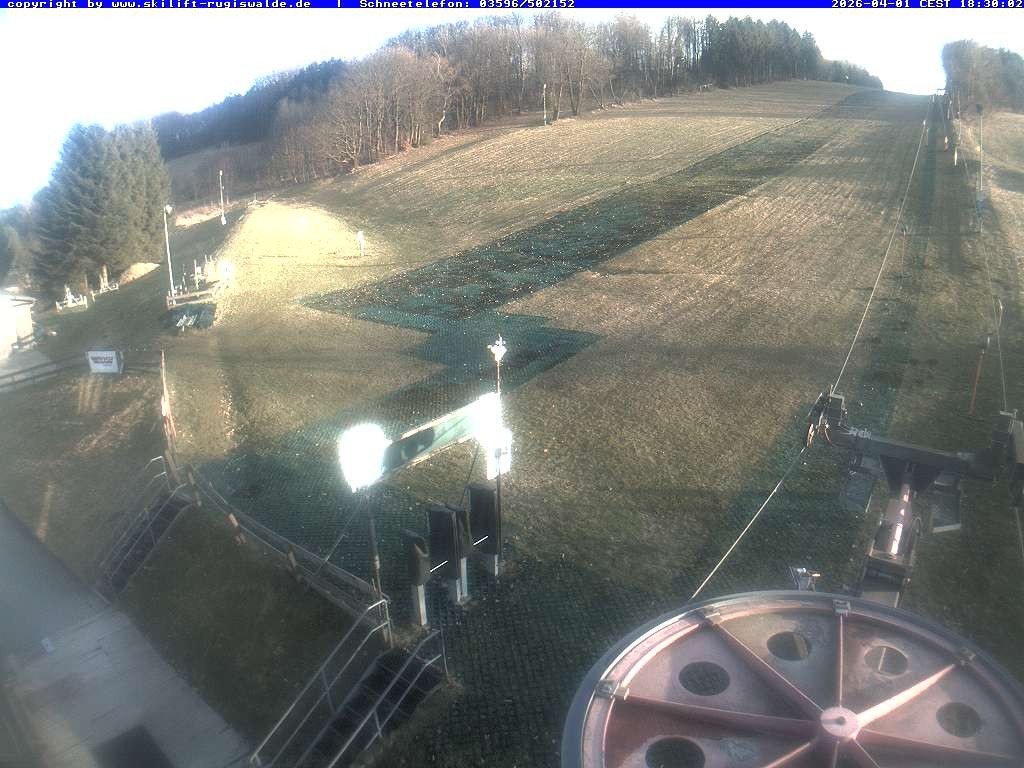 Archiv Foto Webcam Piste in Rugiswalde