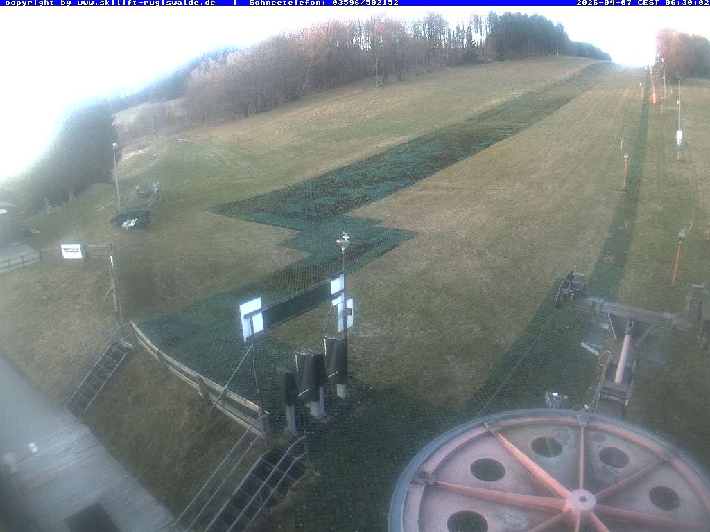 Archiv Foto Webcam Piste in Rugiswalde