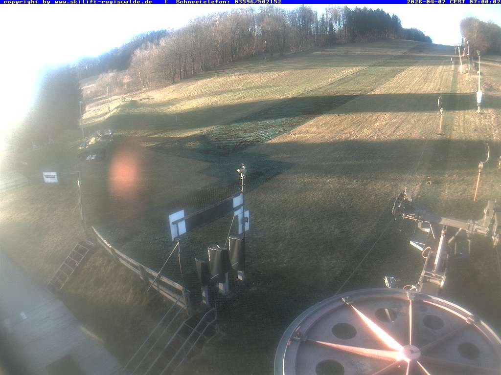 Archiv Foto Webcam Piste in Rugiswalde