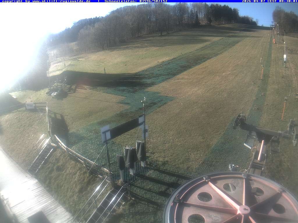 Archiv Foto Webcam Piste in Rugiswalde