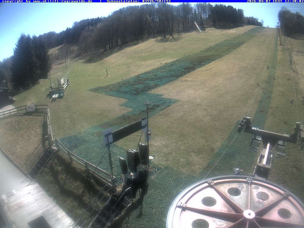 Archiv Foto Webcam Piste in Rugiswalde