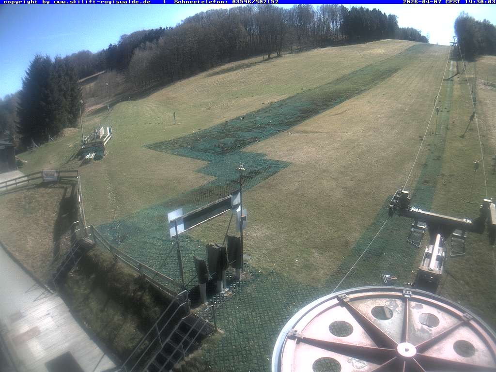 Archiv Foto Webcam Piste in Rugiswalde