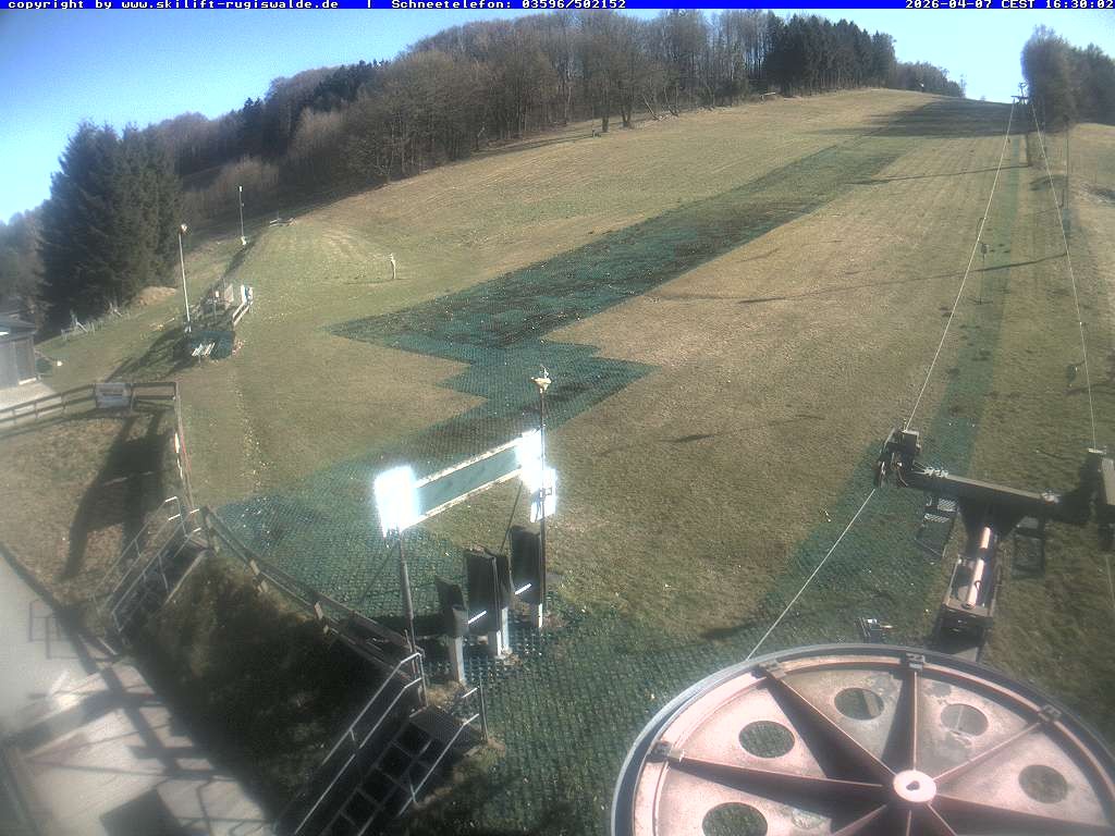 Archiv Foto Webcam Piste in Rugiswalde