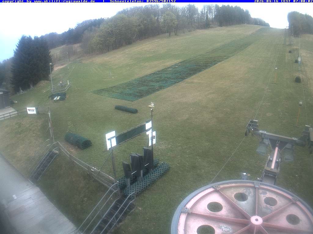 Archiv Foto Webcam Piste in Rugiswalde