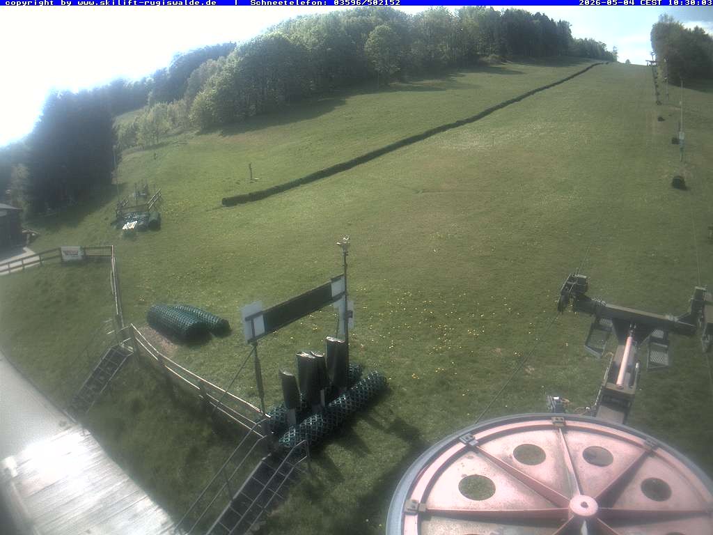 Archived image Webcam Slopes of Rugiswalde