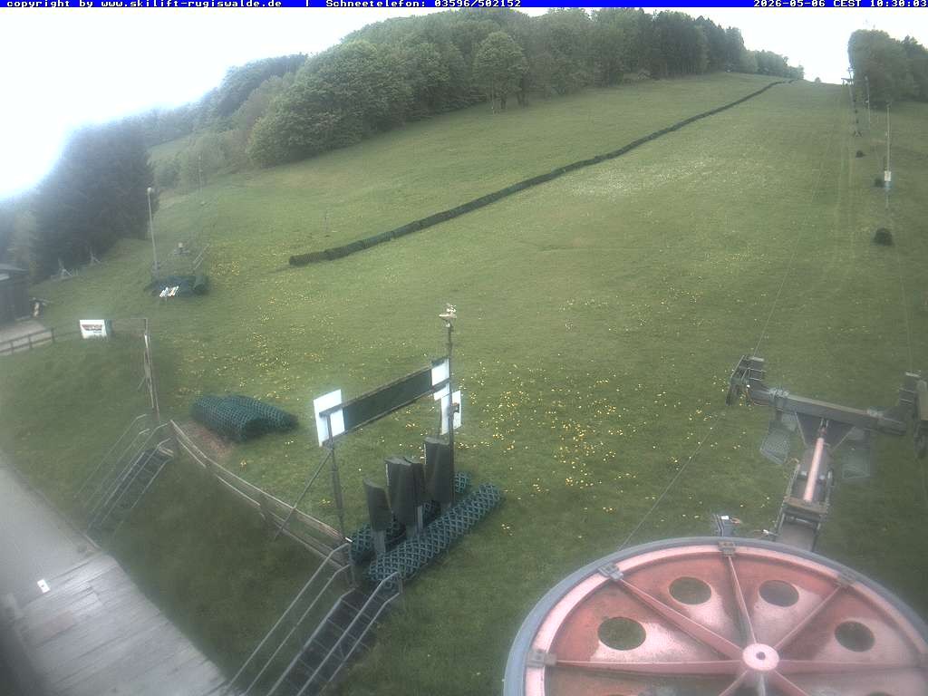 Archived image Webcam Slopes of Rugiswalde