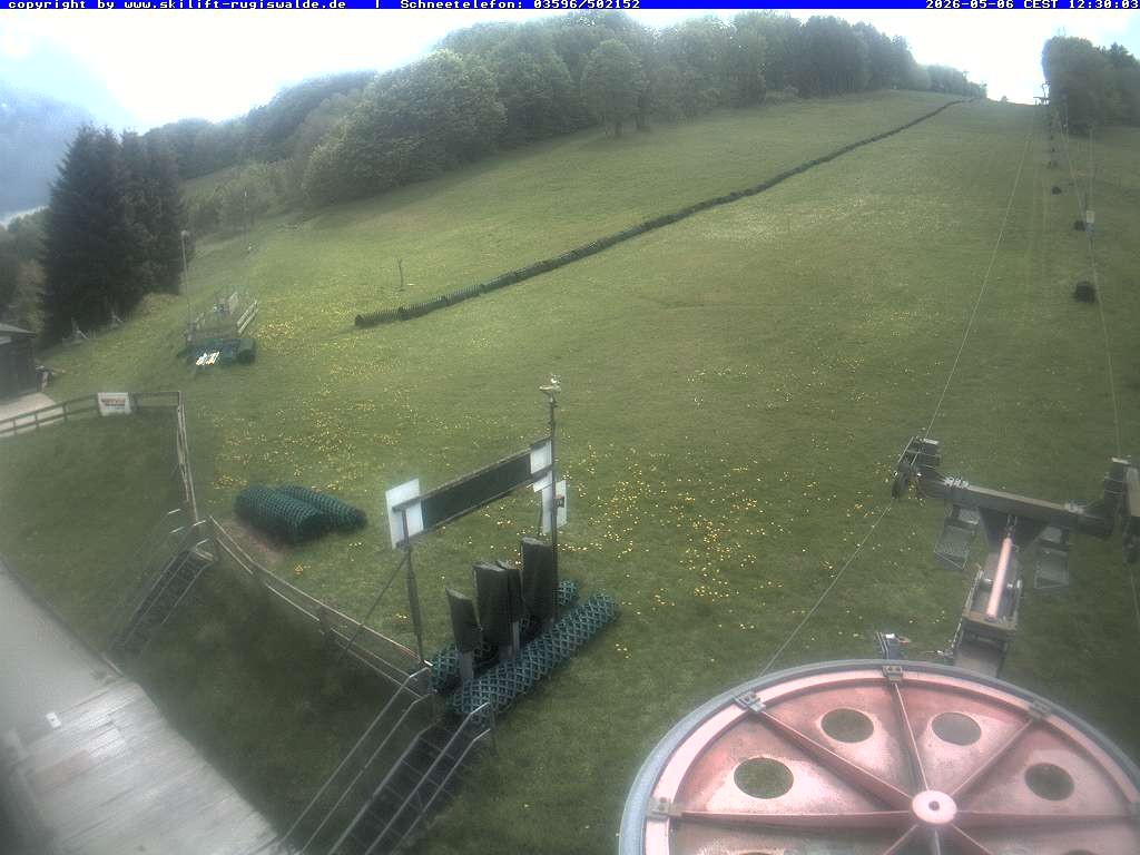 Archived image Webcam Slopes of Rugiswalde