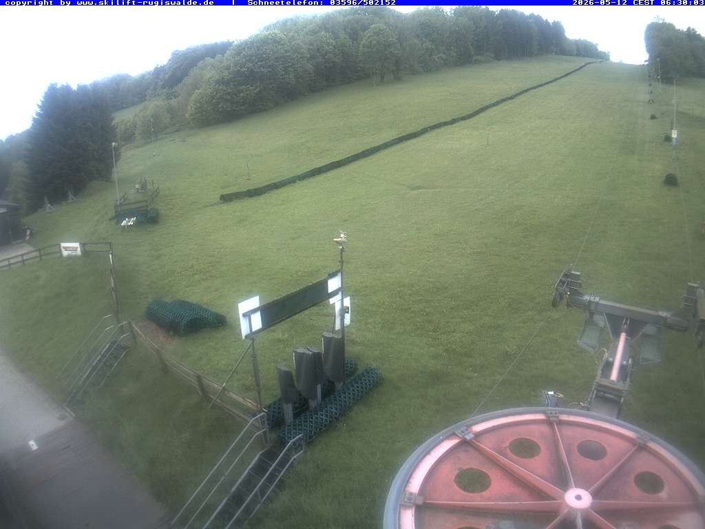 Archiv Foto Webcam Piste in Rugiswalde