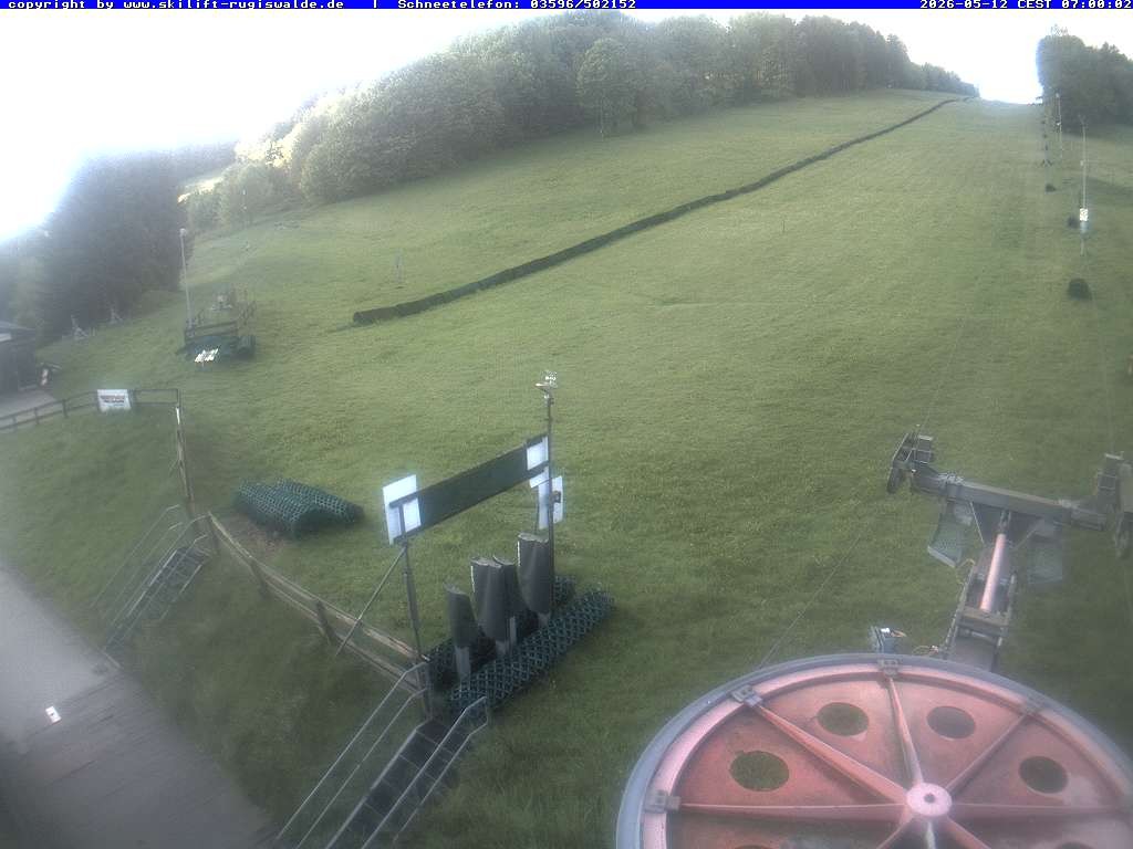 Archiv Foto Webcam Piste in Rugiswalde