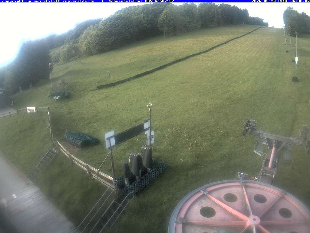 Archived image Webcam Slopes of Rugiswalde