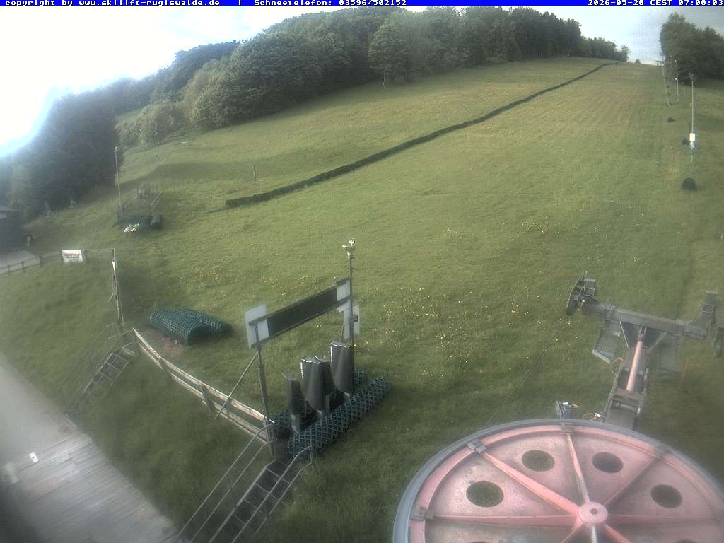 Archived image Webcam Slopes of Rugiswalde
