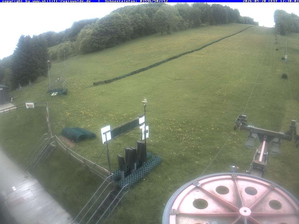Archived image Webcam Slopes of Rugiswalde