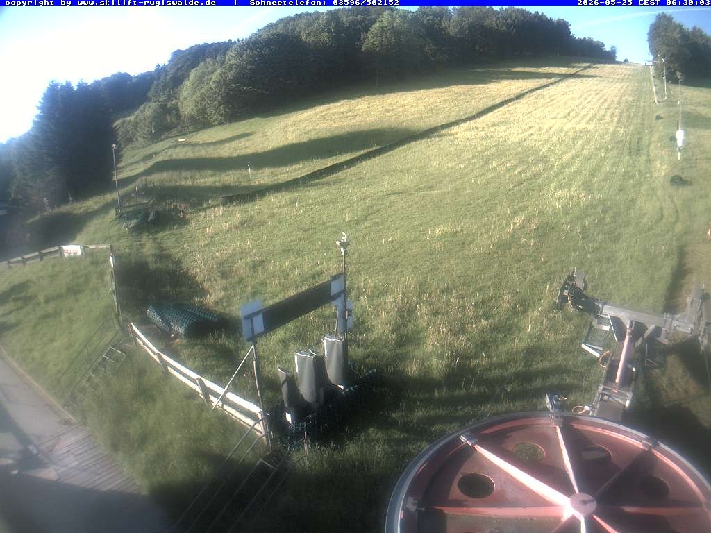 Archiv Foto Webcam Piste in Rugiswalde