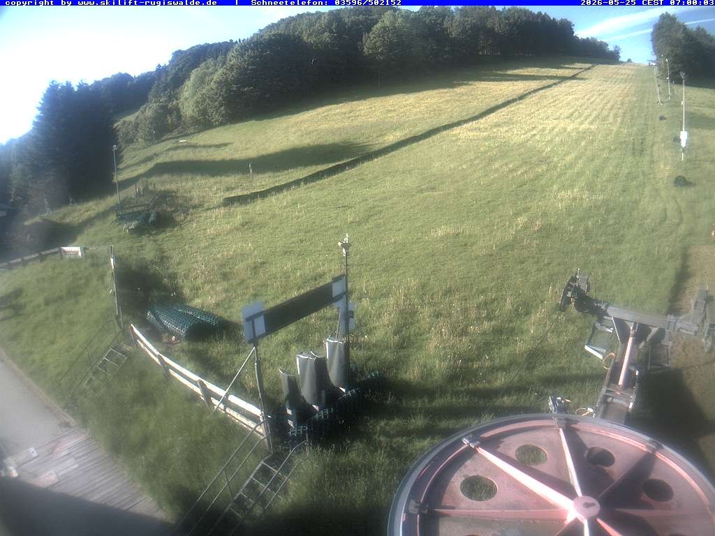 Archiv Foto Webcam Piste in Rugiswalde