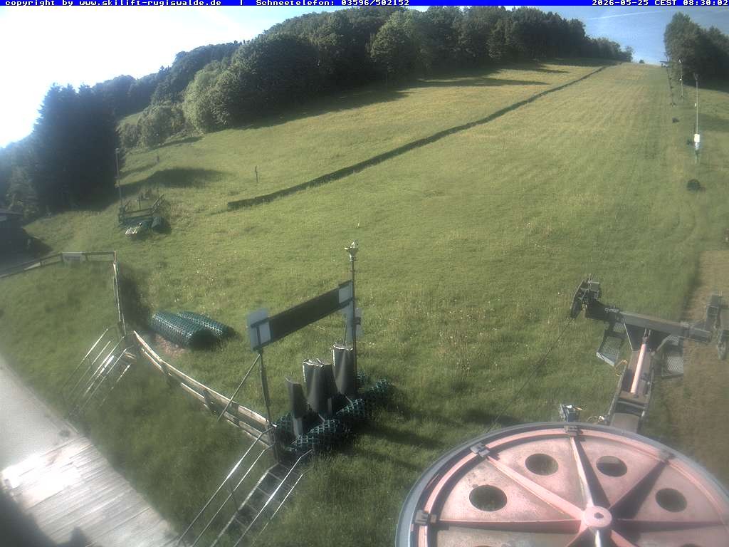 Archiv Foto Webcam Piste in Rugiswalde