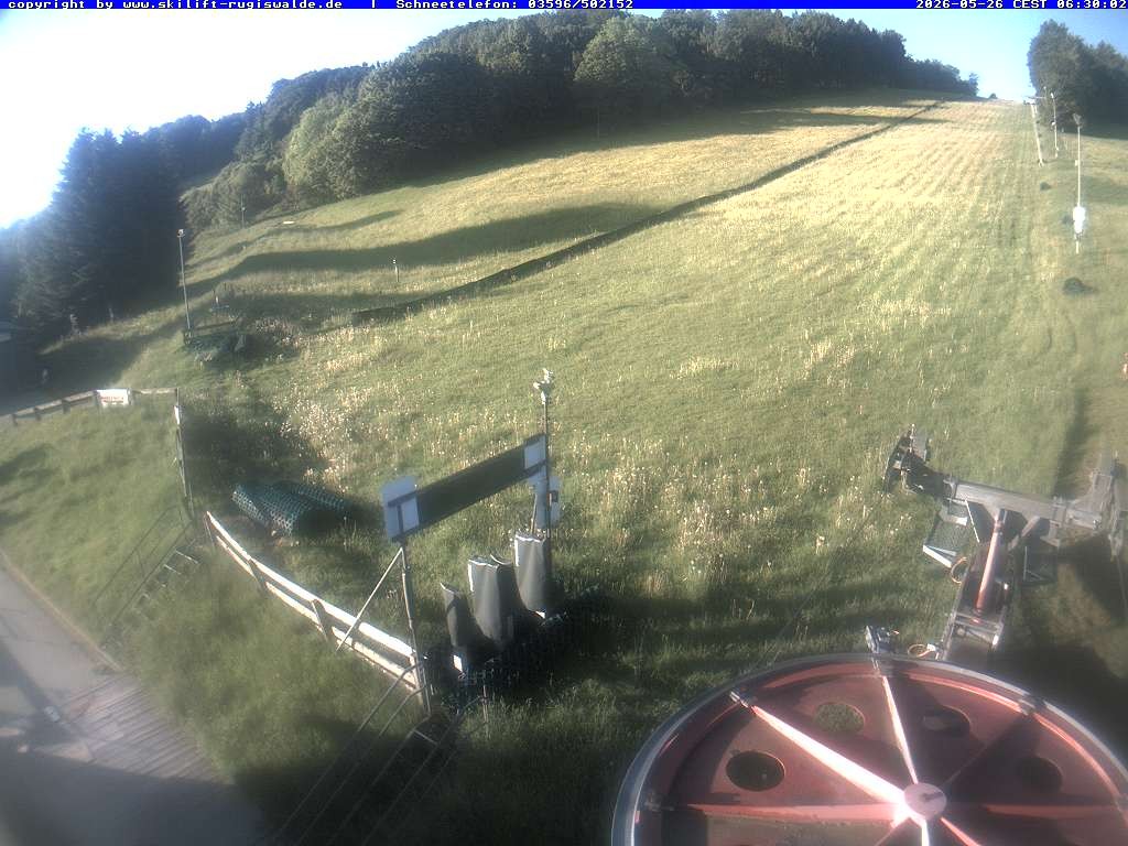Archiv Foto Webcam Piste in Rugiswalde