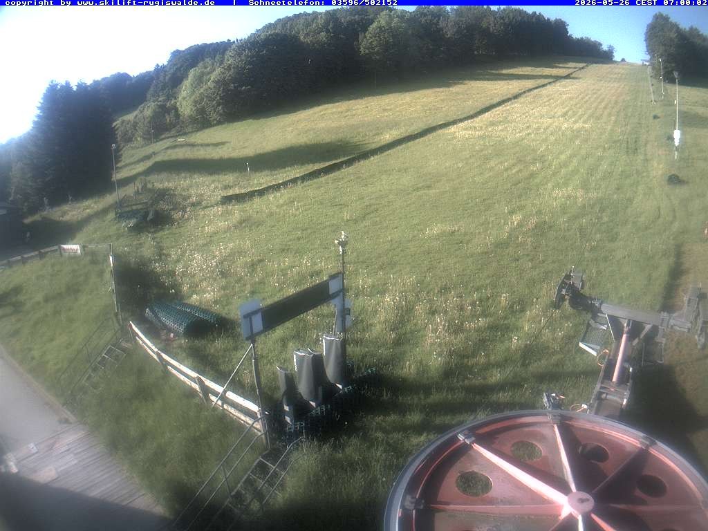 Archiv Foto Webcam Piste in Rugiswalde