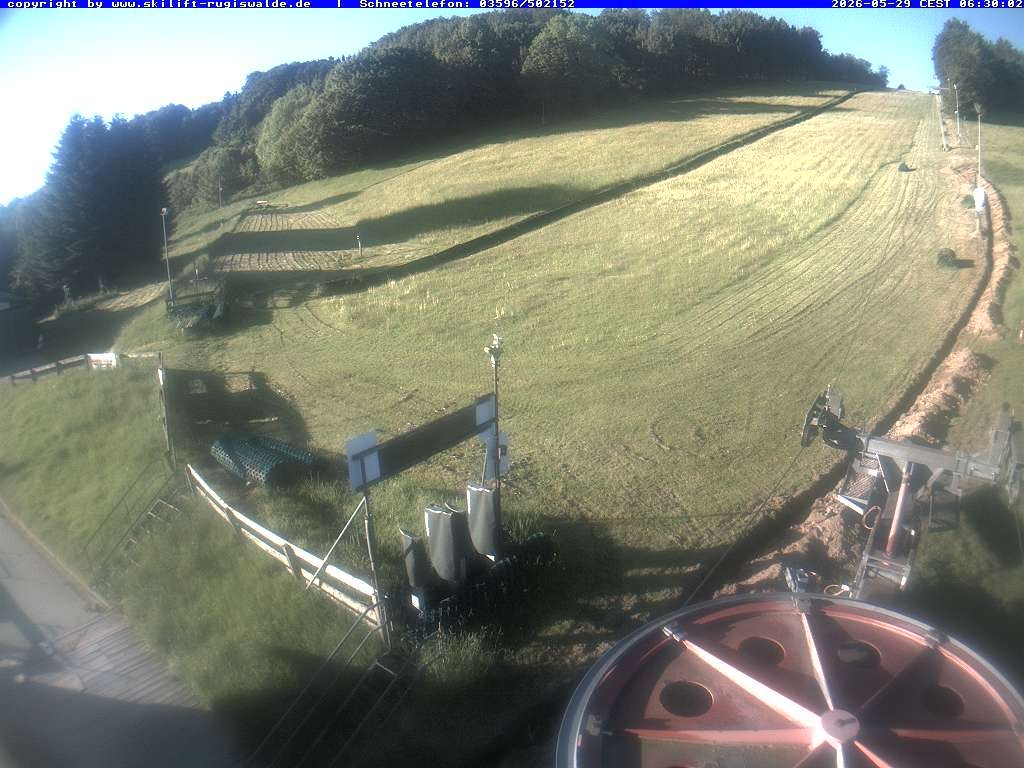 Archiv Foto Webcam Piste in Rugiswalde