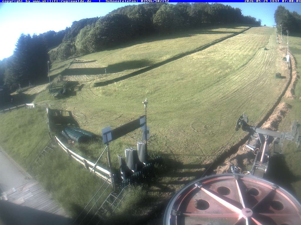 Archiv Foto Webcam Piste in Rugiswalde
