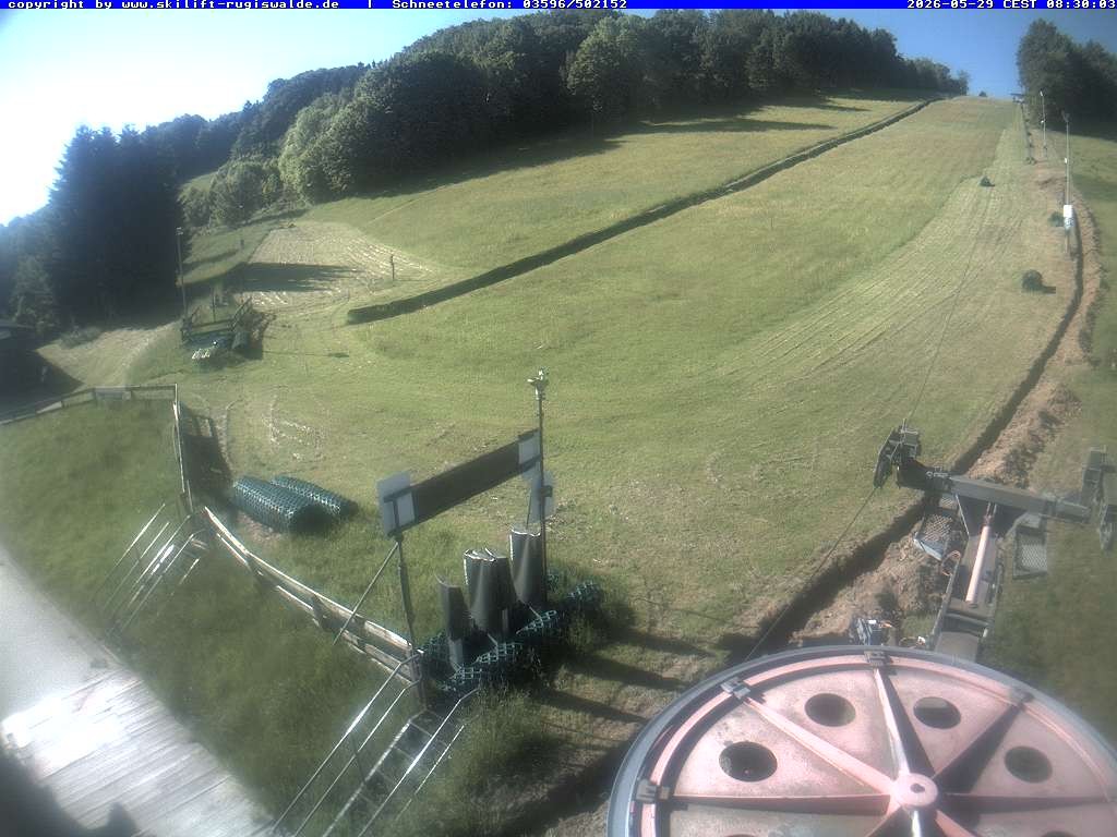 Archiv Foto Webcam Piste in Rugiswalde