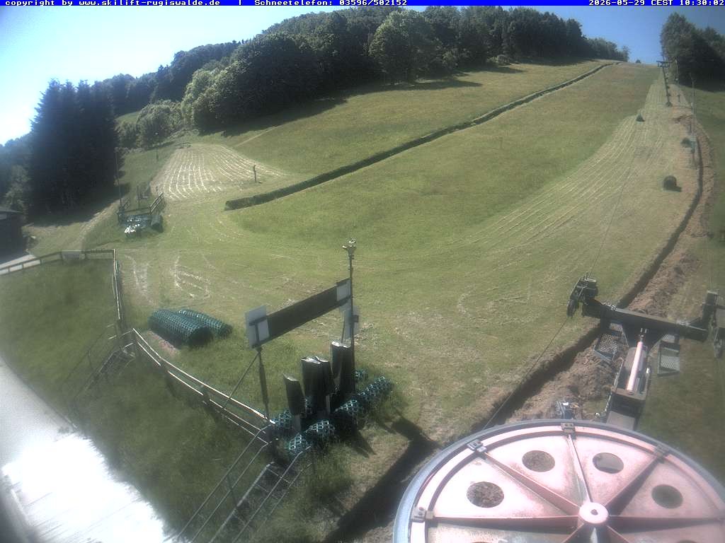 Archiv Foto Webcam Piste in Rugiswalde