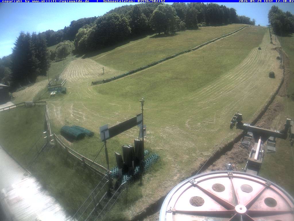 Archiv Foto Webcam Piste in Rugiswalde
