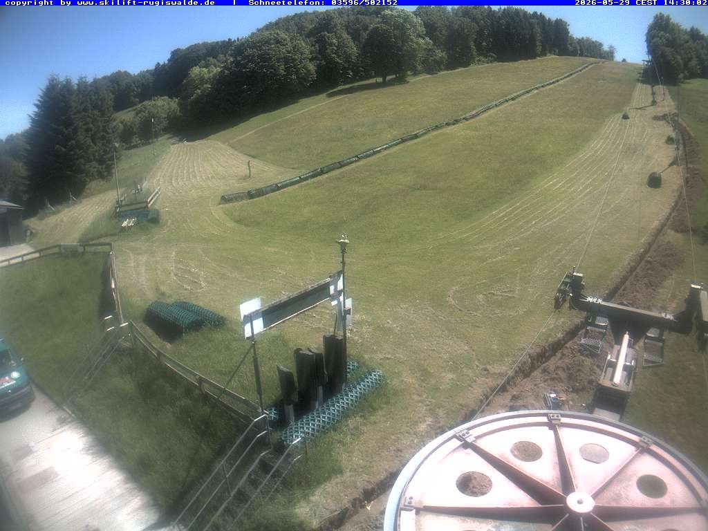 Archiv Foto Webcam Piste in Rugiswalde