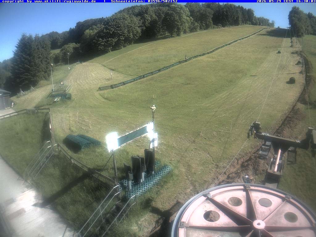 Archiv Foto Webcam Piste in Rugiswalde