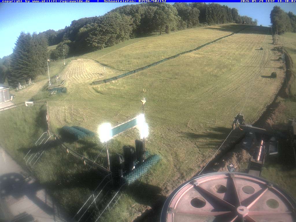 Archiv Foto Webcam Piste in Rugiswalde