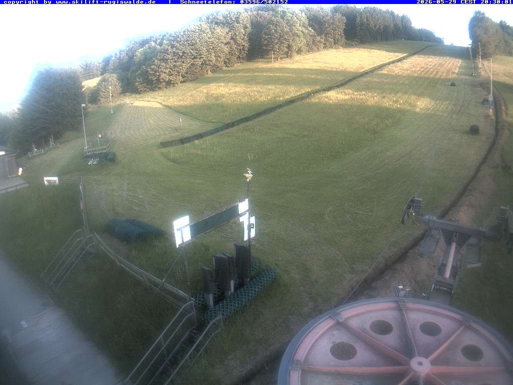 Archiv Foto Webcam Piste in Rugiswalde