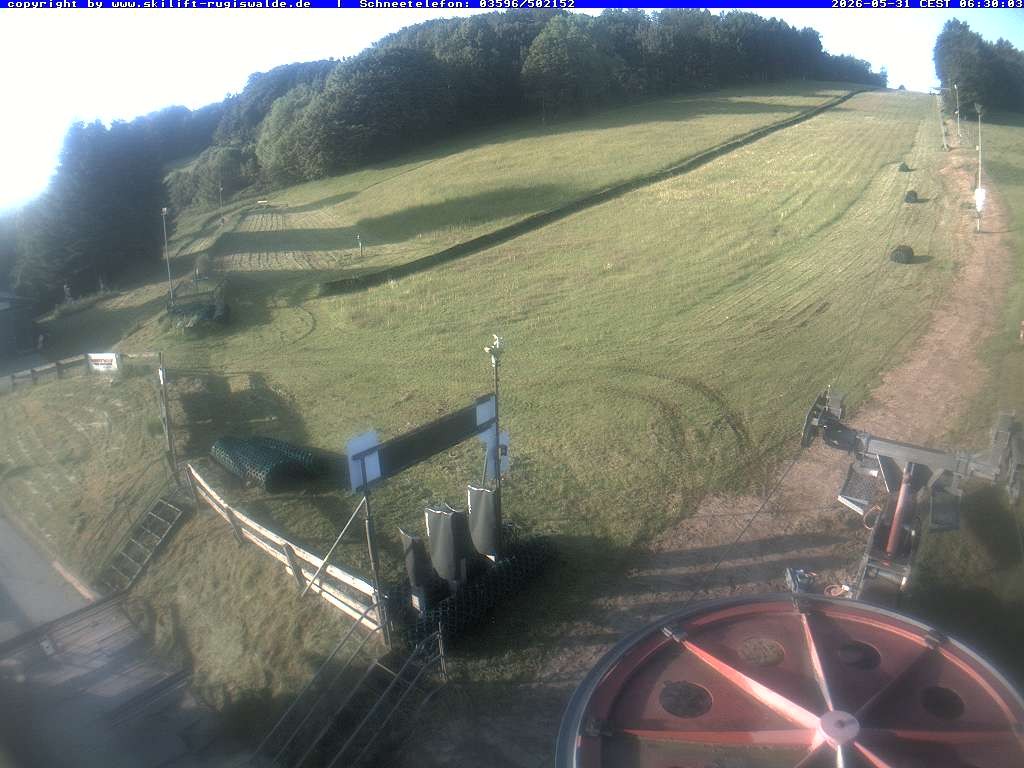 Archiv Foto Webcam Piste in Rugiswalde