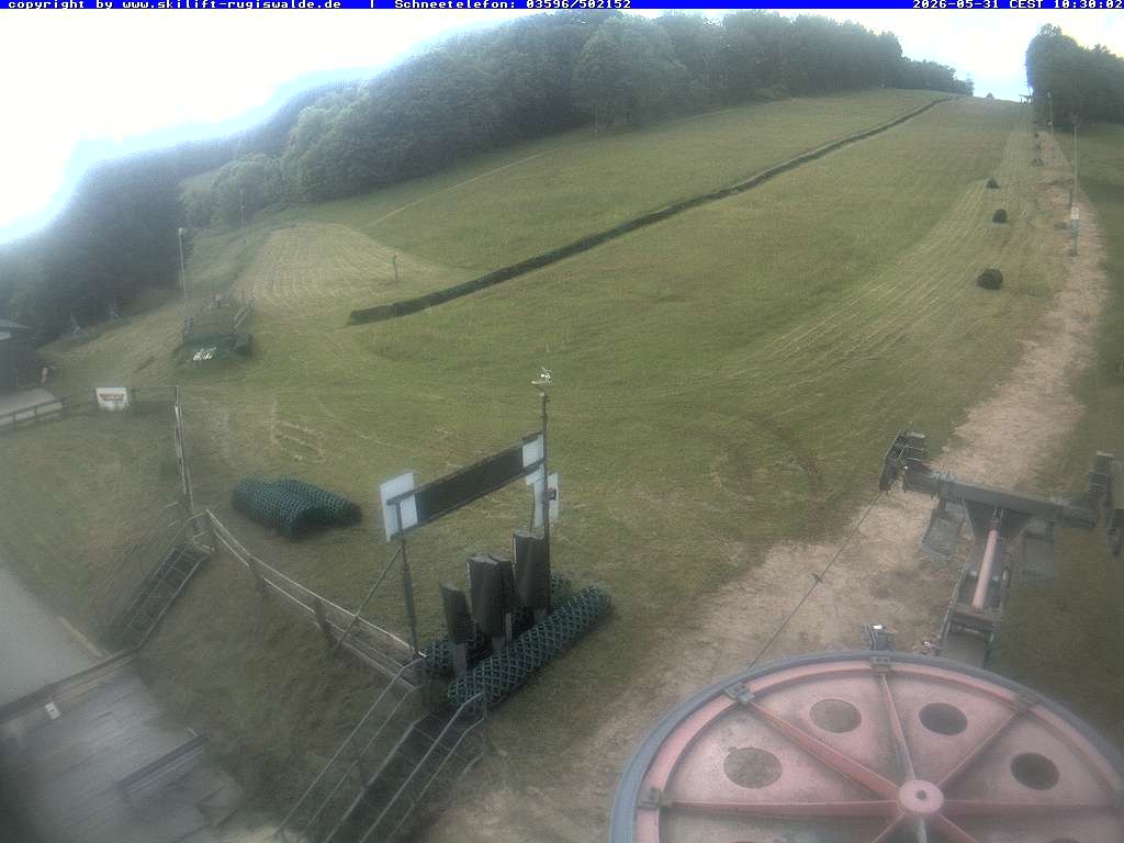 Archiv Foto Webcam Piste in Rugiswalde