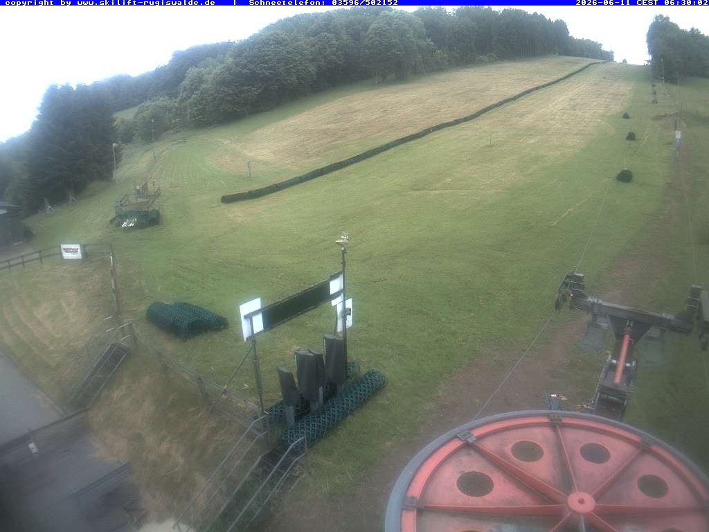 Archiv Foto Webcam Piste in Rugiswalde