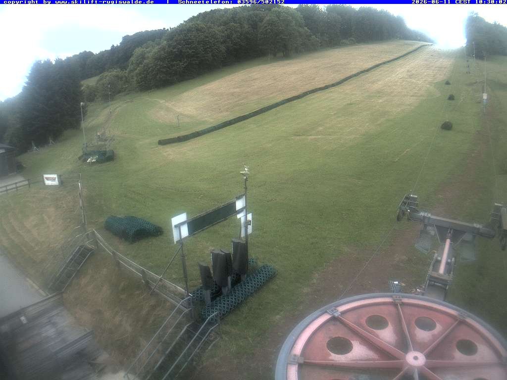 Archiv Foto Webcam Piste in Rugiswalde