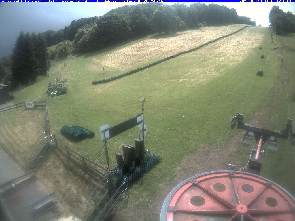 Archiv Foto Webcam Piste in Rugiswalde