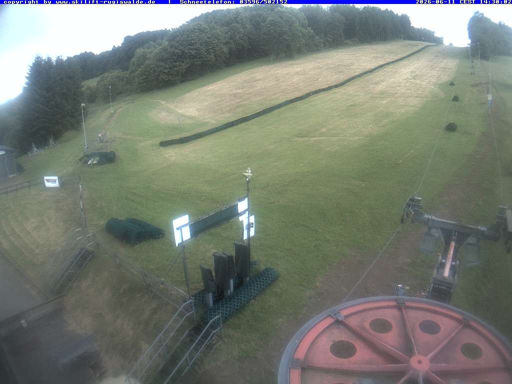 Archiv Foto Webcam Piste in Rugiswalde