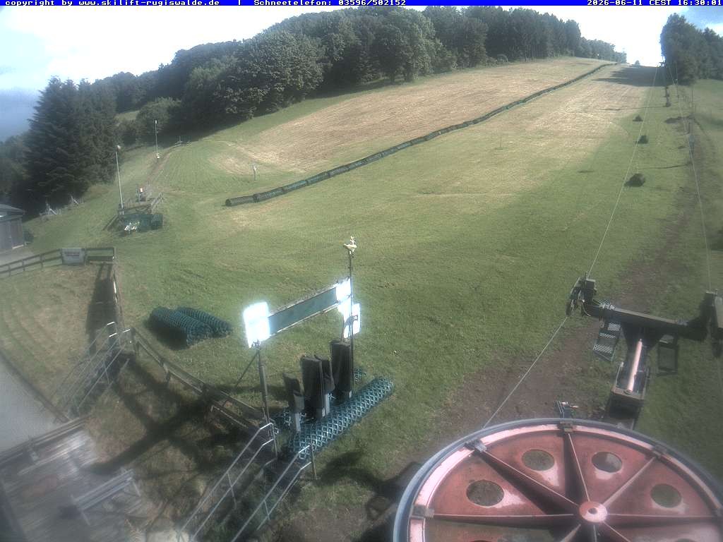 Archiv Foto Webcam Piste in Rugiswalde