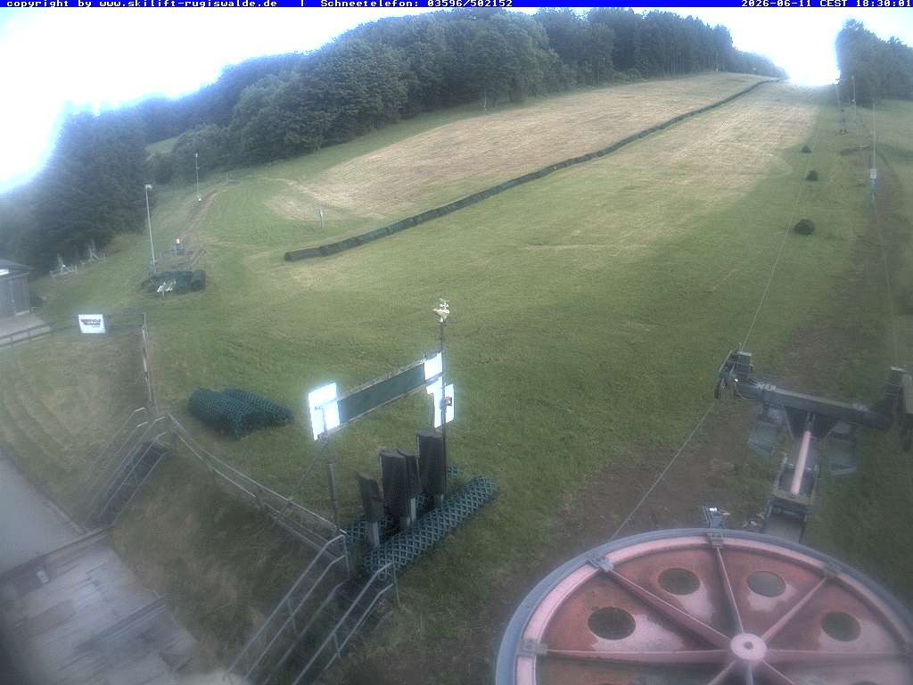 Archiv Foto Webcam Piste in Rugiswalde