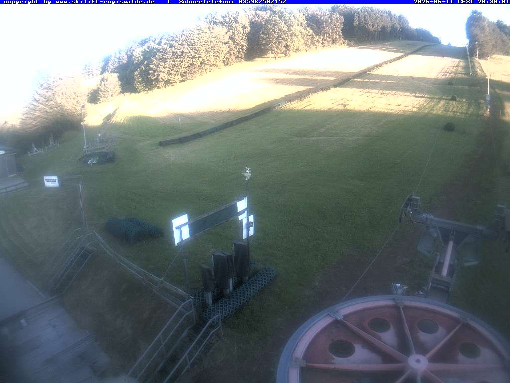 Archiv Foto Webcam Piste in Rugiswalde