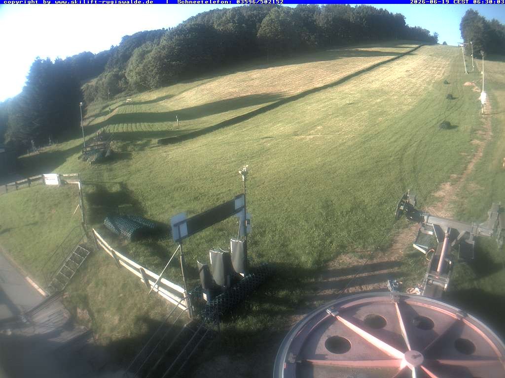 Archiv Foto Webcam Piste in Rugiswalde