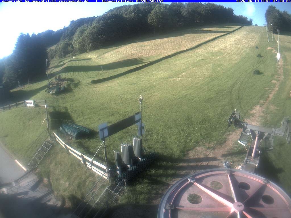 Archiv Foto Webcam Piste in Rugiswalde