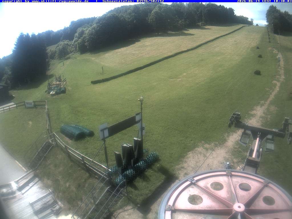 Archiv Foto Webcam Piste in Rugiswalde