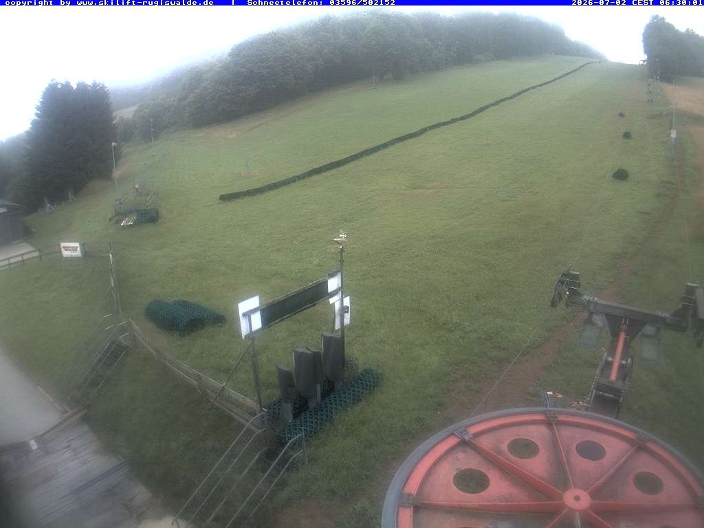 Archiv Foto Webcam Piste in Rugiswalde