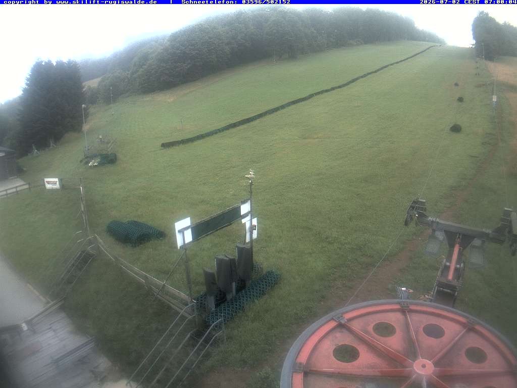 Archiv Foto Webcam Piste in Rugiswalde